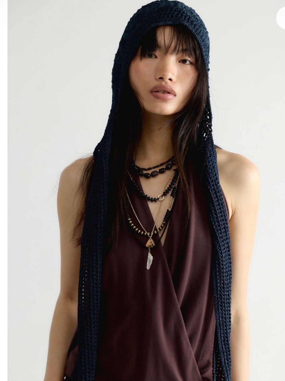 9503. Free People Eira Crochet Balabonnet